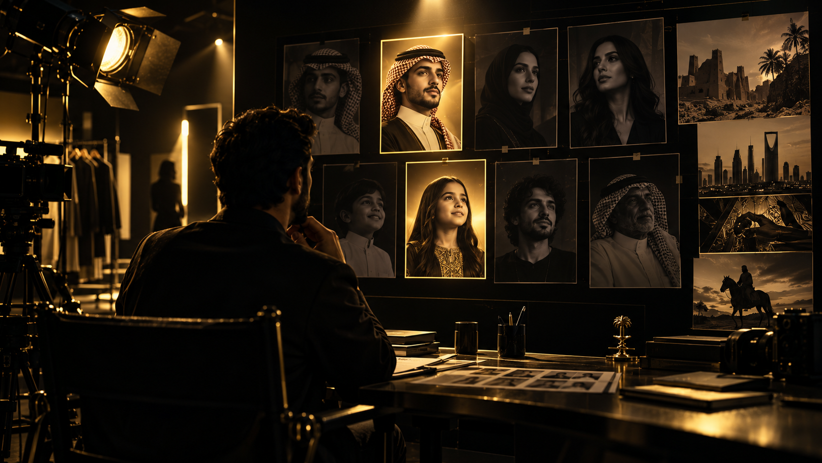 كاستنج وجوه لحملة اليوم الوطني السعودي